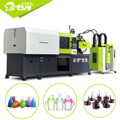 Nouvelle machine horizontale de moulage par injection de LSR produisant le mamelon et la tétine de biberon de bébé