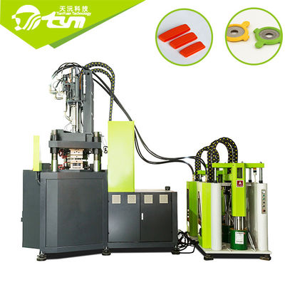 Machine de moulage intégrée 700kg double de couleur injection liquide de silicone/pression injection de C㎡