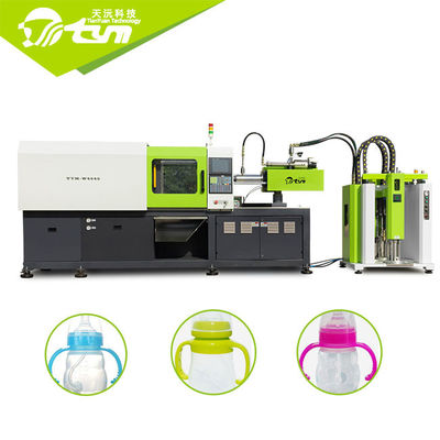 Machine professionnelle de moulage par injection de LSR pour le biberon